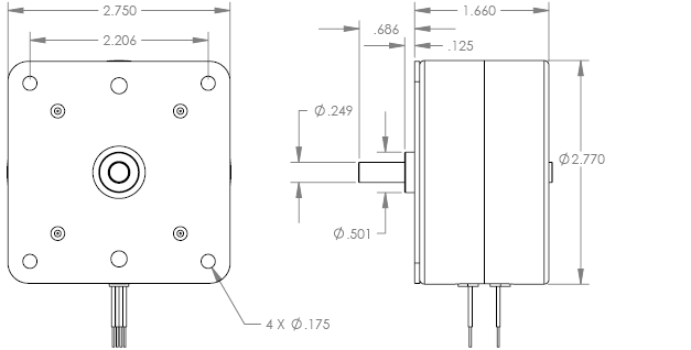 Size 28 Step Motor