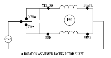AC Stepper Motor Connection