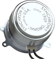 600 Series Round Gearbox Synchronous Motor A & D Mount