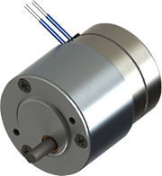 Series 119-4 Size 19 Step Gear Motor 2in gearbox